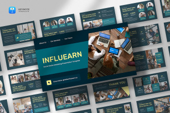 Social Media Marketing Keynote Template