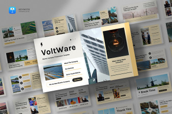 Electricity Company Keynote Template