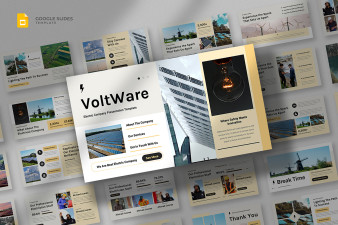Electricity Company Google Slides Template