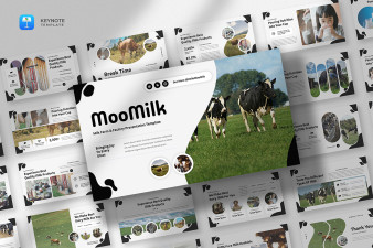 Dairy Farm & Milk Keynote Template
