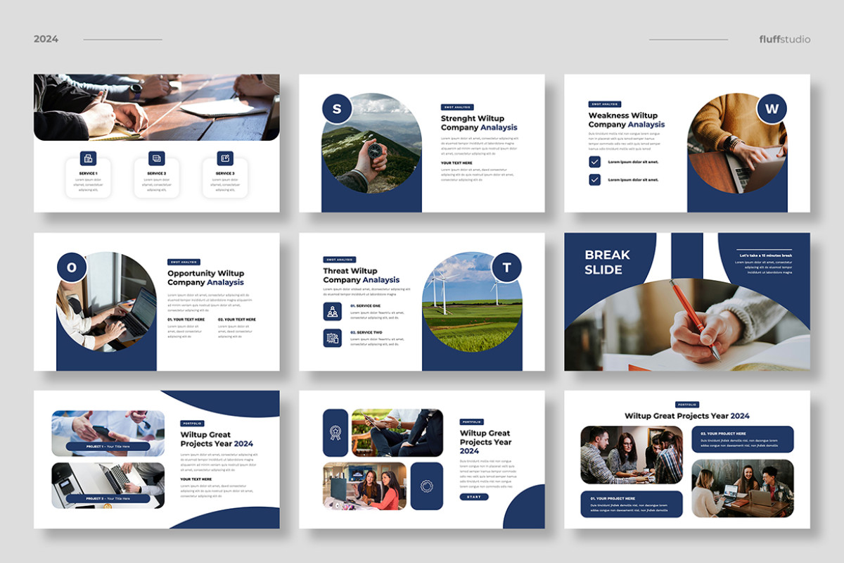 Pitch Powerpoint Examples Startup Pitch Deck Powerpoint Template | Nulivo Market