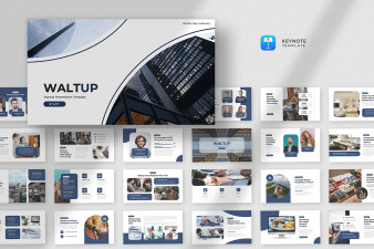 Startup Pitch Deck Keynote Template