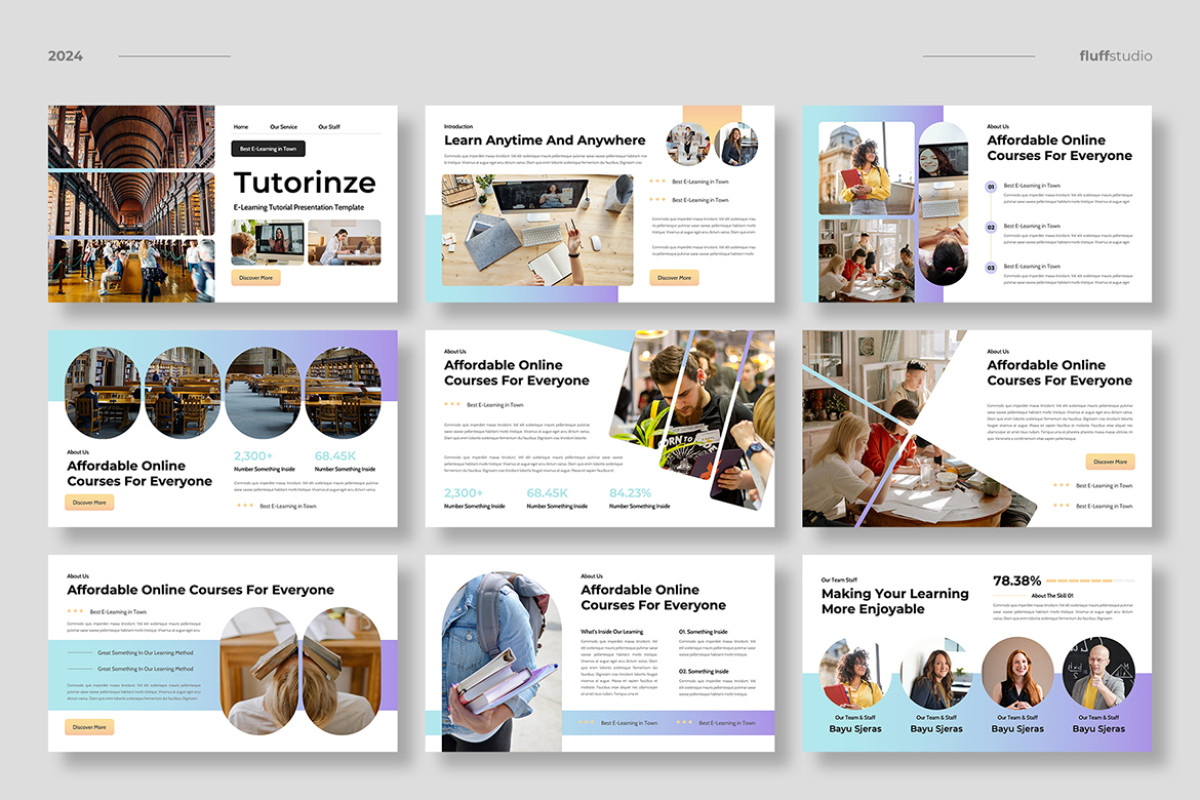 E-learning Powerpoint Template | Nulivo Market