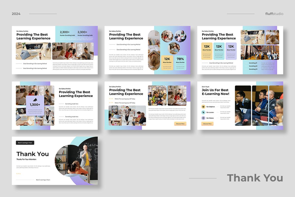 E-learning Powerpoint Template | Nulivo Market
