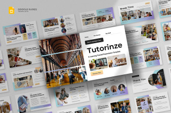 E-learning Google Slides Template