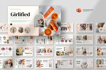 Beauty Cosmetic Powerpoint Template