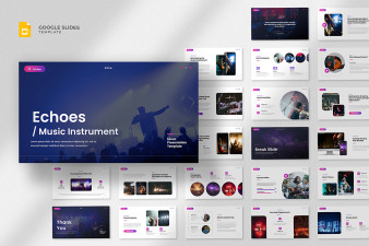 Music School Google Slides Template