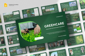 Conservation NGO Google Slides Template