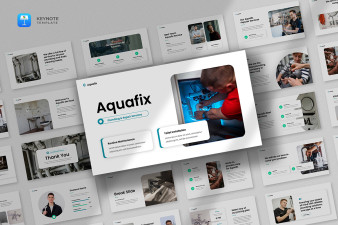 Plumbing Services Keynote Template