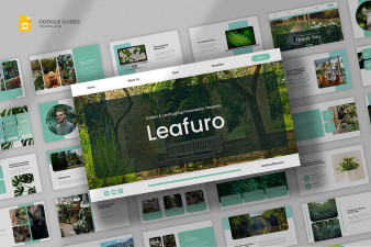 Gardening Landscaping Google Slides Template