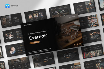 Barbershop Keynote Template