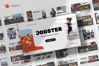 Running Sport Powerpoint Template