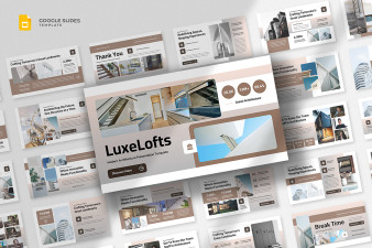 Modern Architecture Google Slides Template