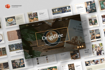 Coffee Shop Powerpoint Template
