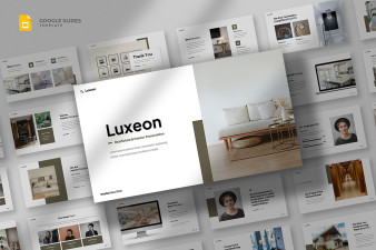 Real Estate & Interior Design Google Slides Template