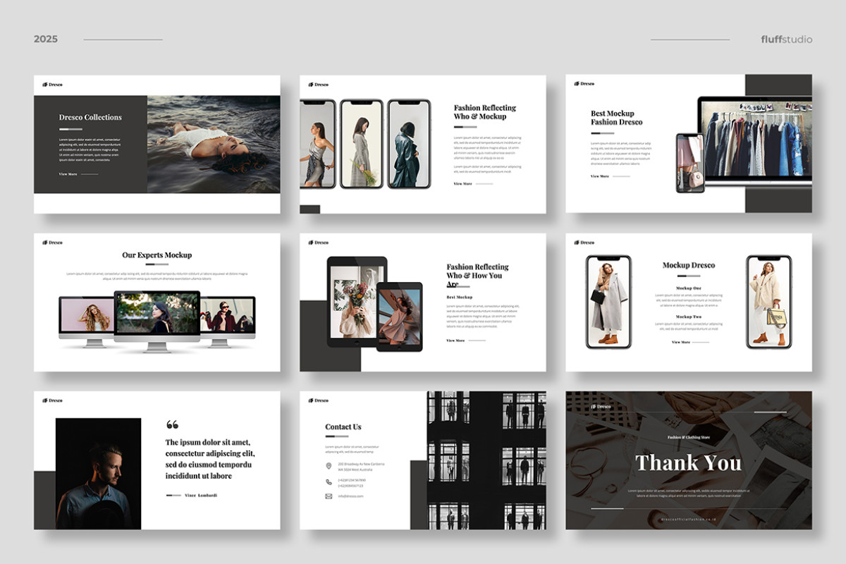 Fashion Clothing Powerpoint Template Nulivo Market fashion-clothing-powerpoint-template-nulivo-market