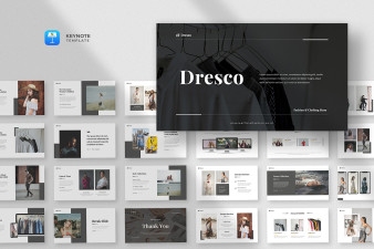 Fashion & Clothing Keynote Template