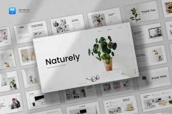 Clean & Minimalist Keynote Template