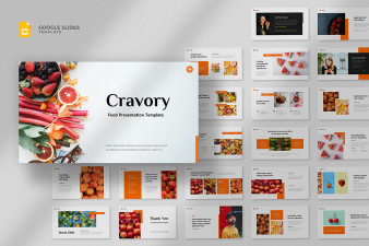 Food & Restaurant Google Slides Template