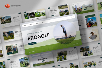 Golf Club Powerpoint Template