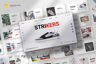 Sneakers & Shoes Google Slides Template