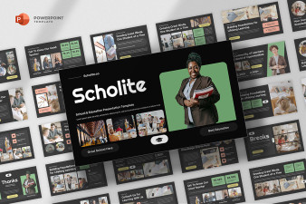 School Education Powerpoint Template