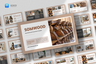 Carpentry & Woodworking Keynote Template
