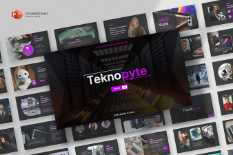 Digital Technology Powerpoint Template