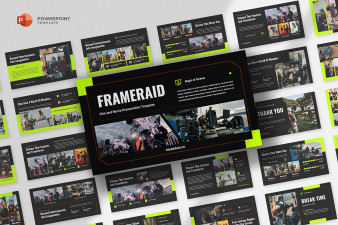 Video, Film, & Movie Powerpoint Template