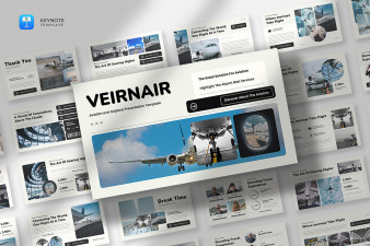 Airline & Aviation Keynote Template