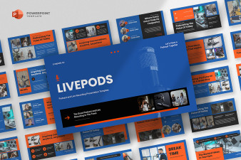 Podcast & Radio Powerpoint Template