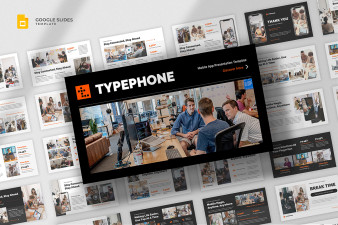 Mobile App Google Slides Template