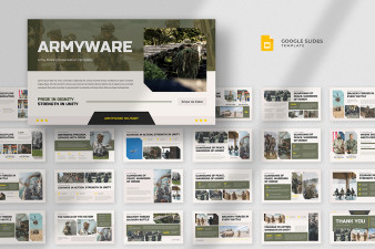 Military & Army Google Slides Template