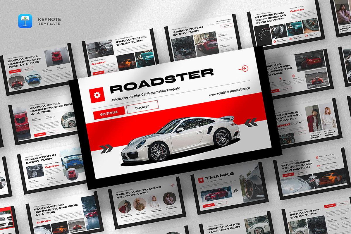 Car Automotive Keynote Template | Nulivo Market