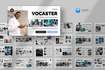 Podcast & Radio Keynote Template
