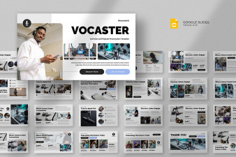 Podcast & Radio Google Slides Template