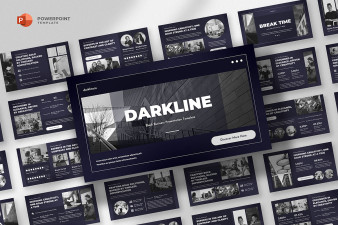 Black Powerpoint Template