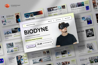 Futuristic Powerpoint Template