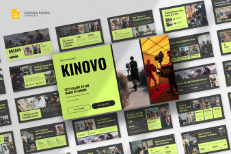 Video Film & Movie Google Slides Template