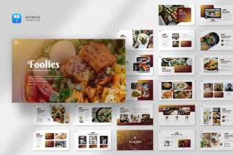 Food & Restaurant Keynote Template