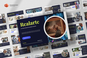 Art Gallery Powerpoint Template