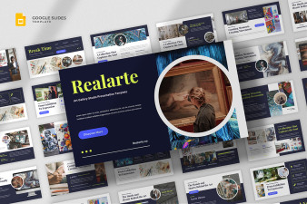 Art Gallery Google Slides Template
