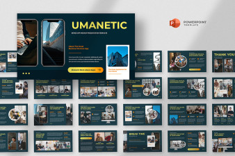 Mobile App Powerpoint Template