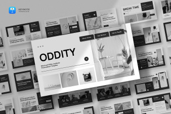 Black & White Keynote Template