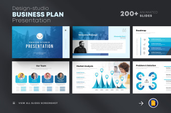 Business Plan Google Slides Presentation Template