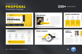 Creative Proposal Keynote Presentation Template