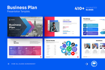 Business Plan Keynote Presentation Template