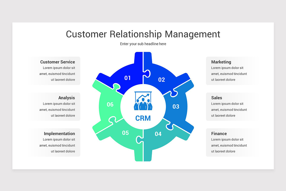 Customer Relationship Management (CRM) PowerPoint Presentation Template ...
