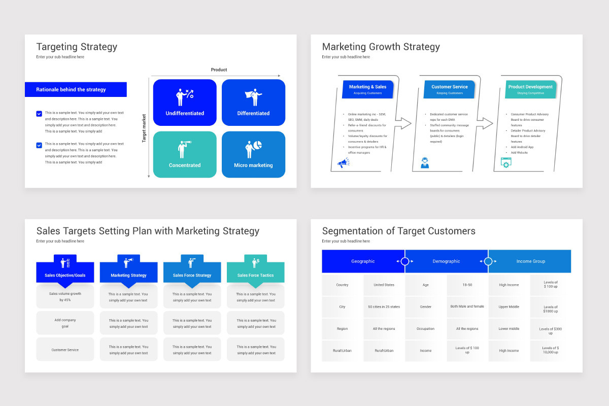 Market Targeting Strategy Keynote Template | Nulivo Market