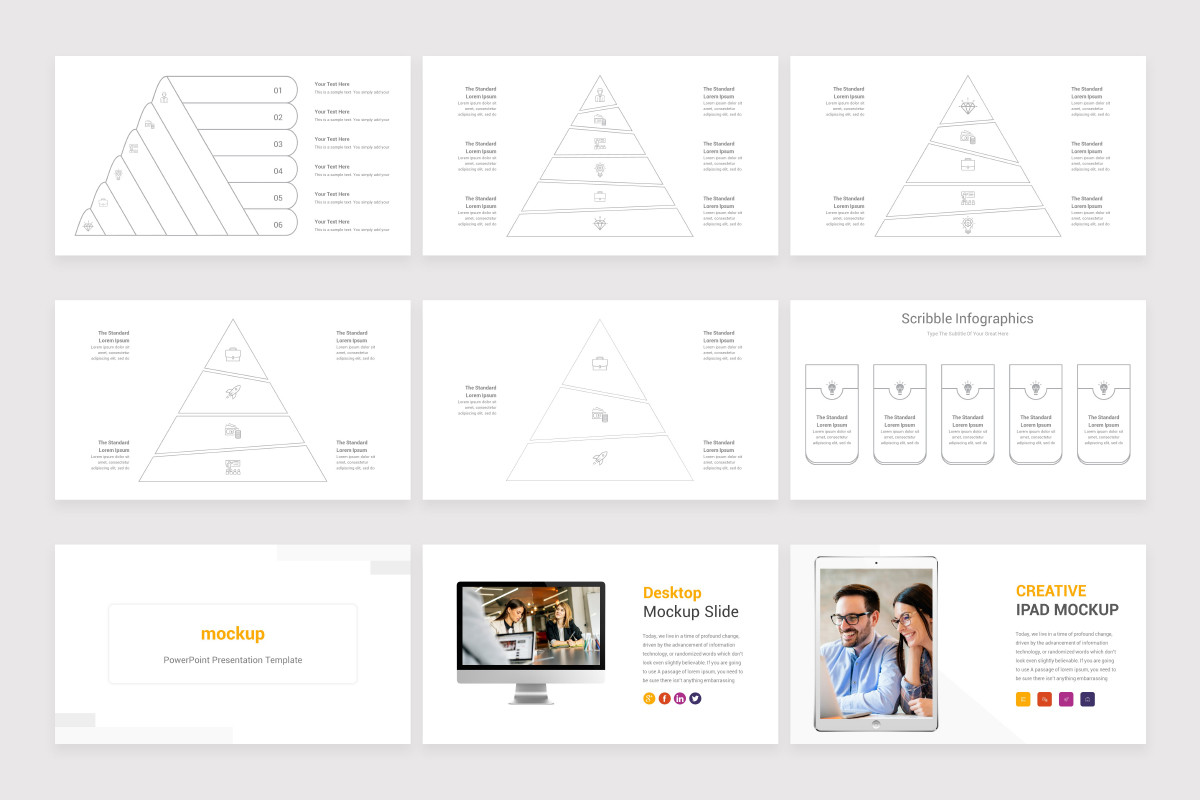 Clean Slide Examples Clean Multipurpose Google Slides Template | Nulivo Market